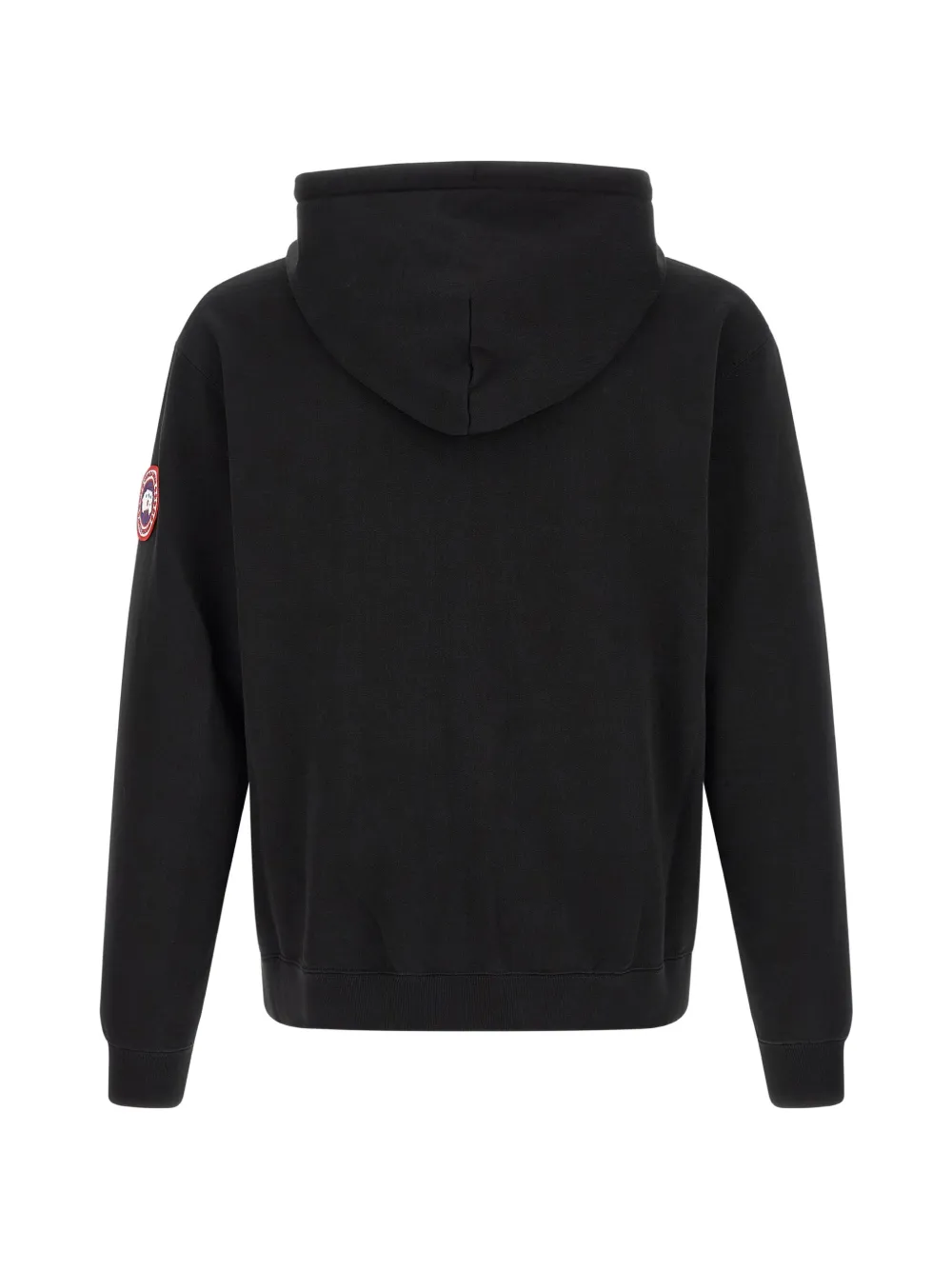 Canada Goose Loon hoodie met logopatch en rits Zwart