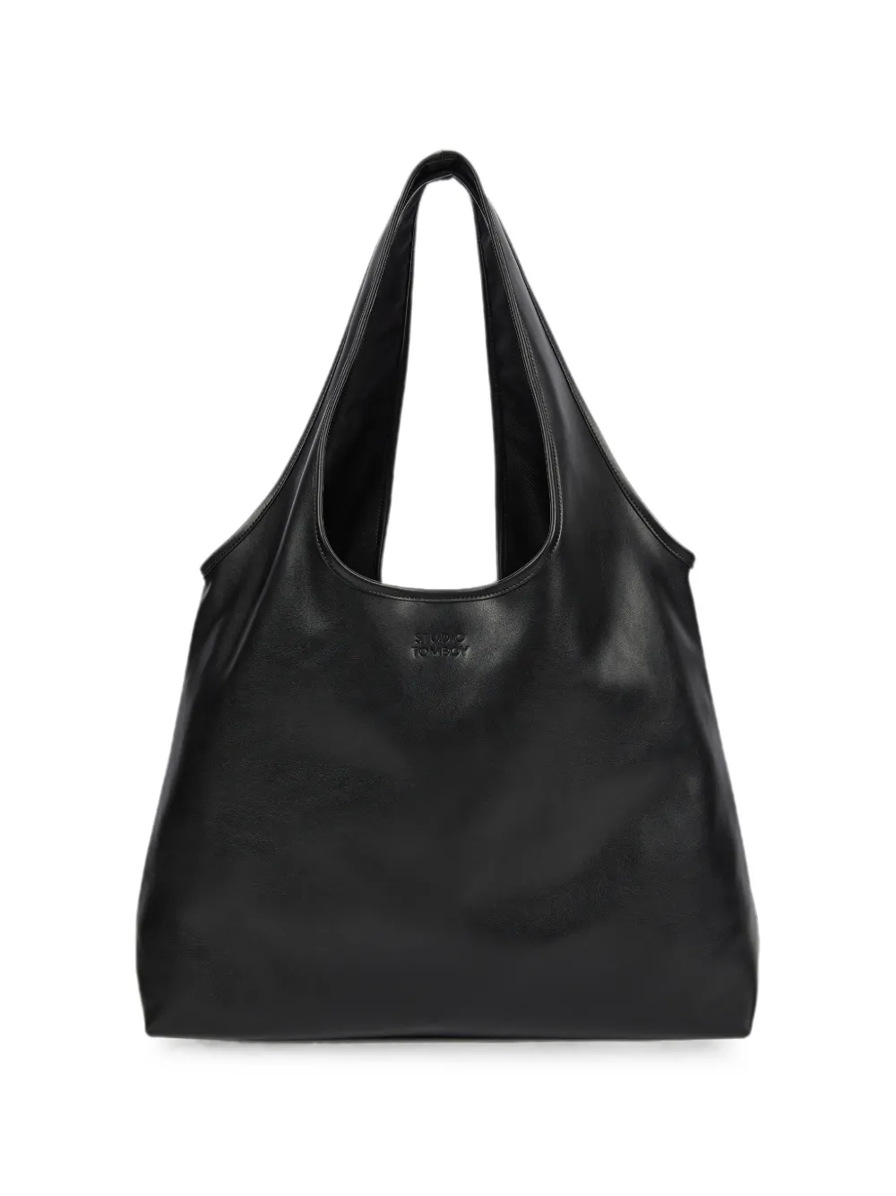 TOMBOY logo-debossed tote bag - Schwarz