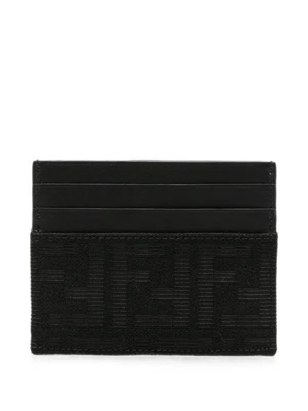 Fendi カードケース　ケース　モノグラム FENDI モノグラム カードケース | ブラック | FARFETCH JP