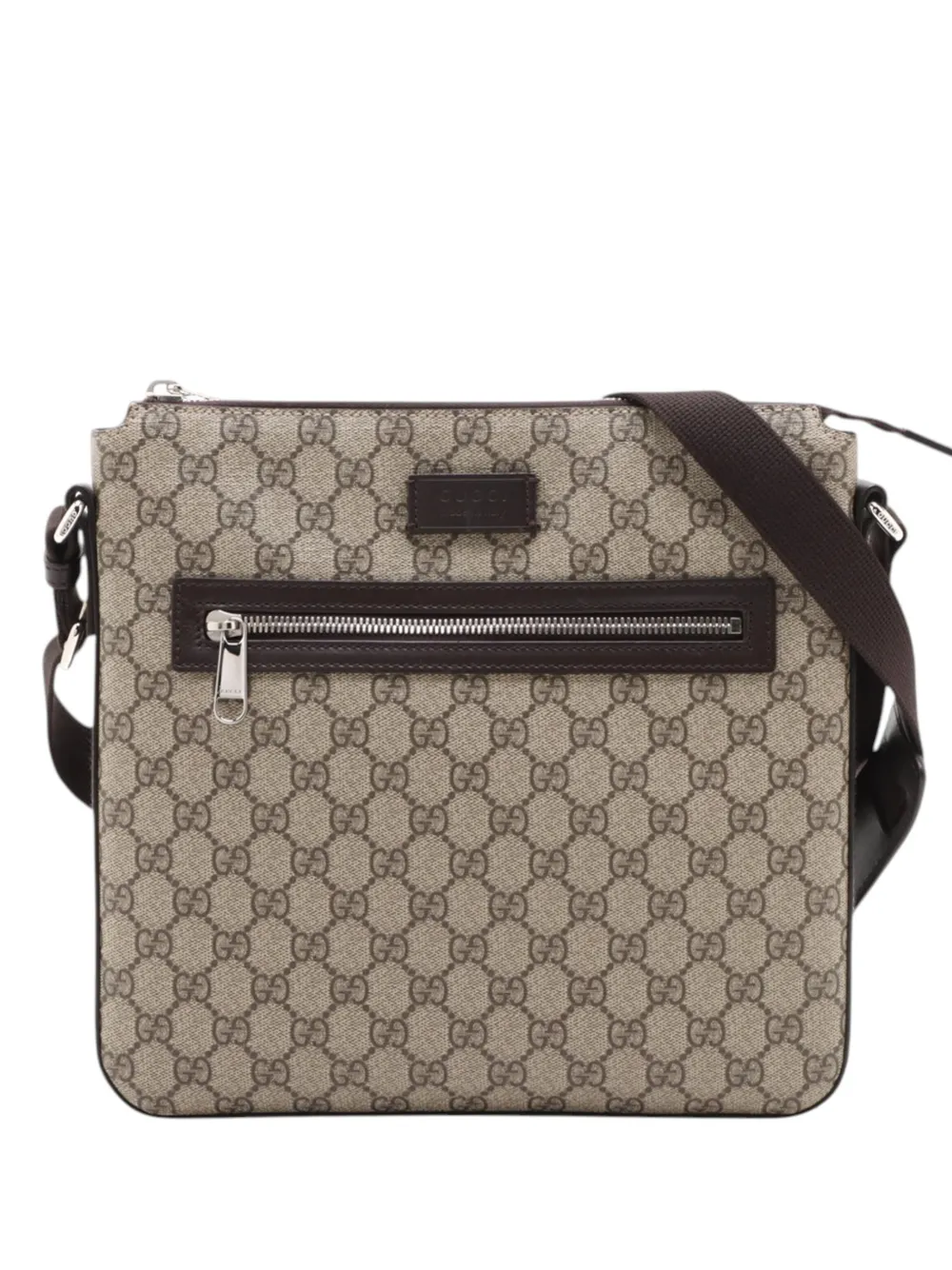 Gucci Pre-Owned 2000-2015 GG Supreme crossbody bag - Nude