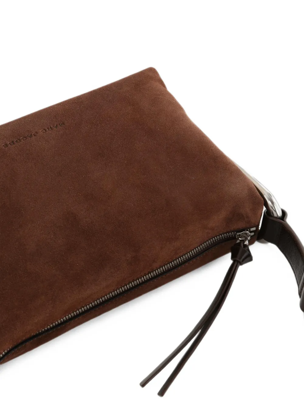 Marc Jacobs Suède schoudertas Bruin