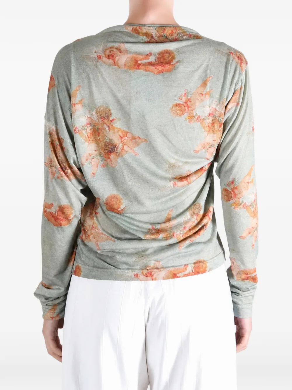 Vivienne Westwood long-sleeve top Groen