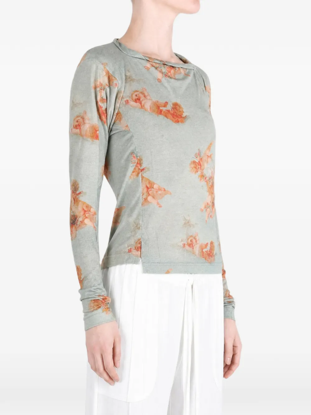 Vivienne Westwood long-sleeve top Groen