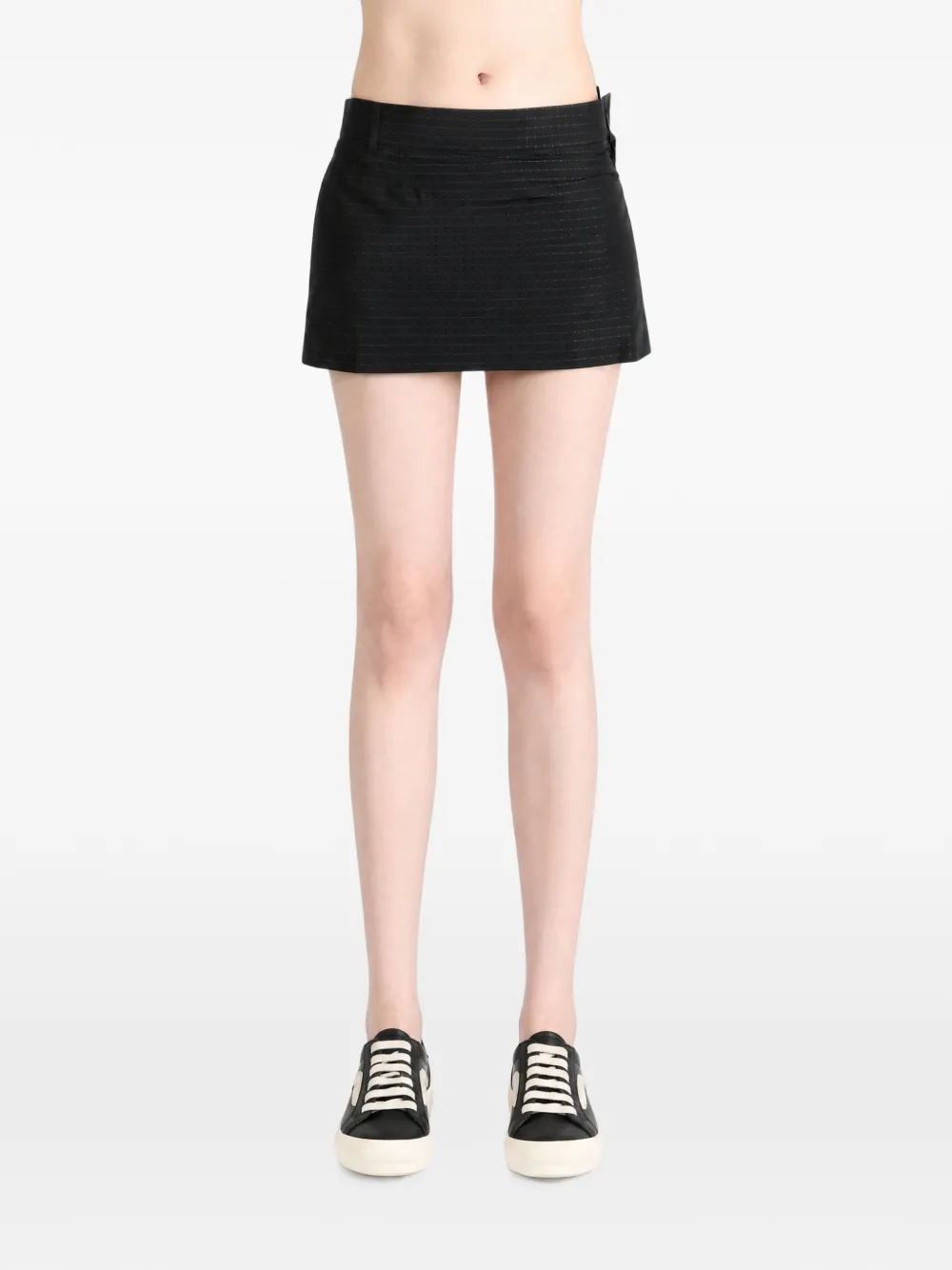 Vivienne Westwood Geruite rok Zwart