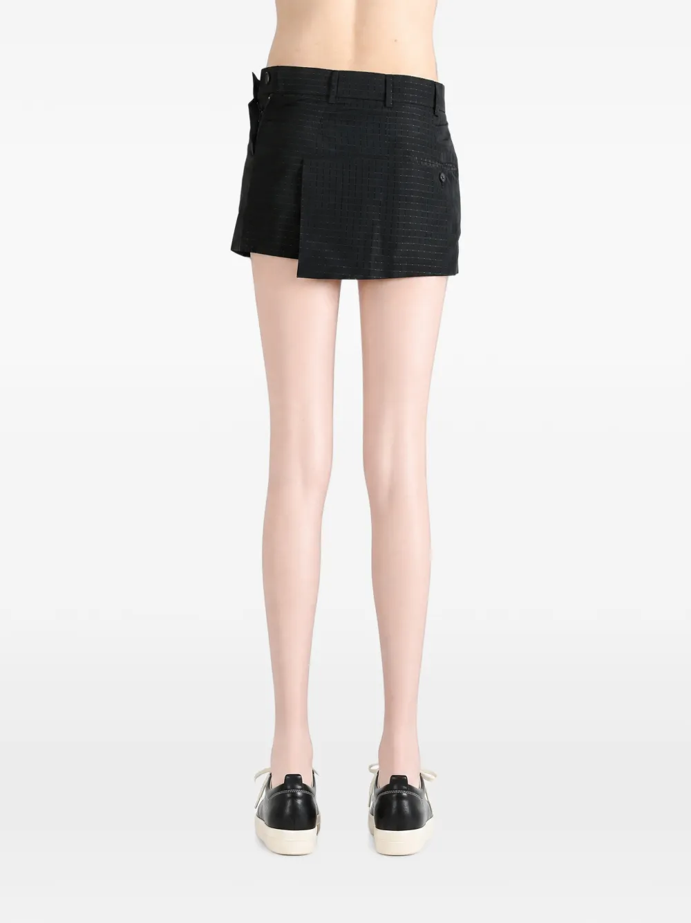 Vivienne Westwood Geruite rok Zwart