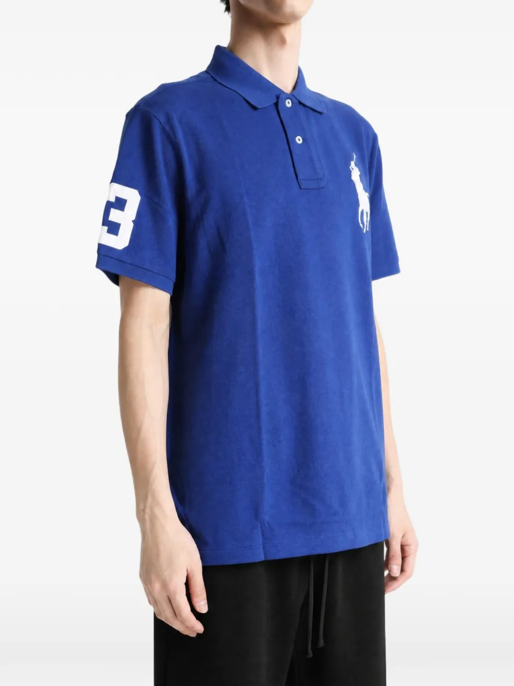 Polo Ralph Lauren Poloshirt met geborduurd logo Blauw