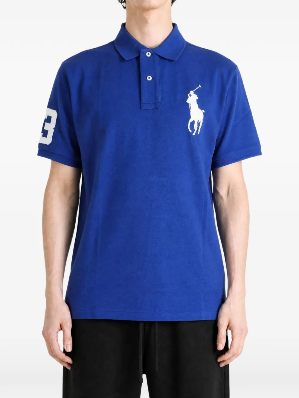 Polo Ralph Lauren Poloshirt met geborduurd logo Blauw