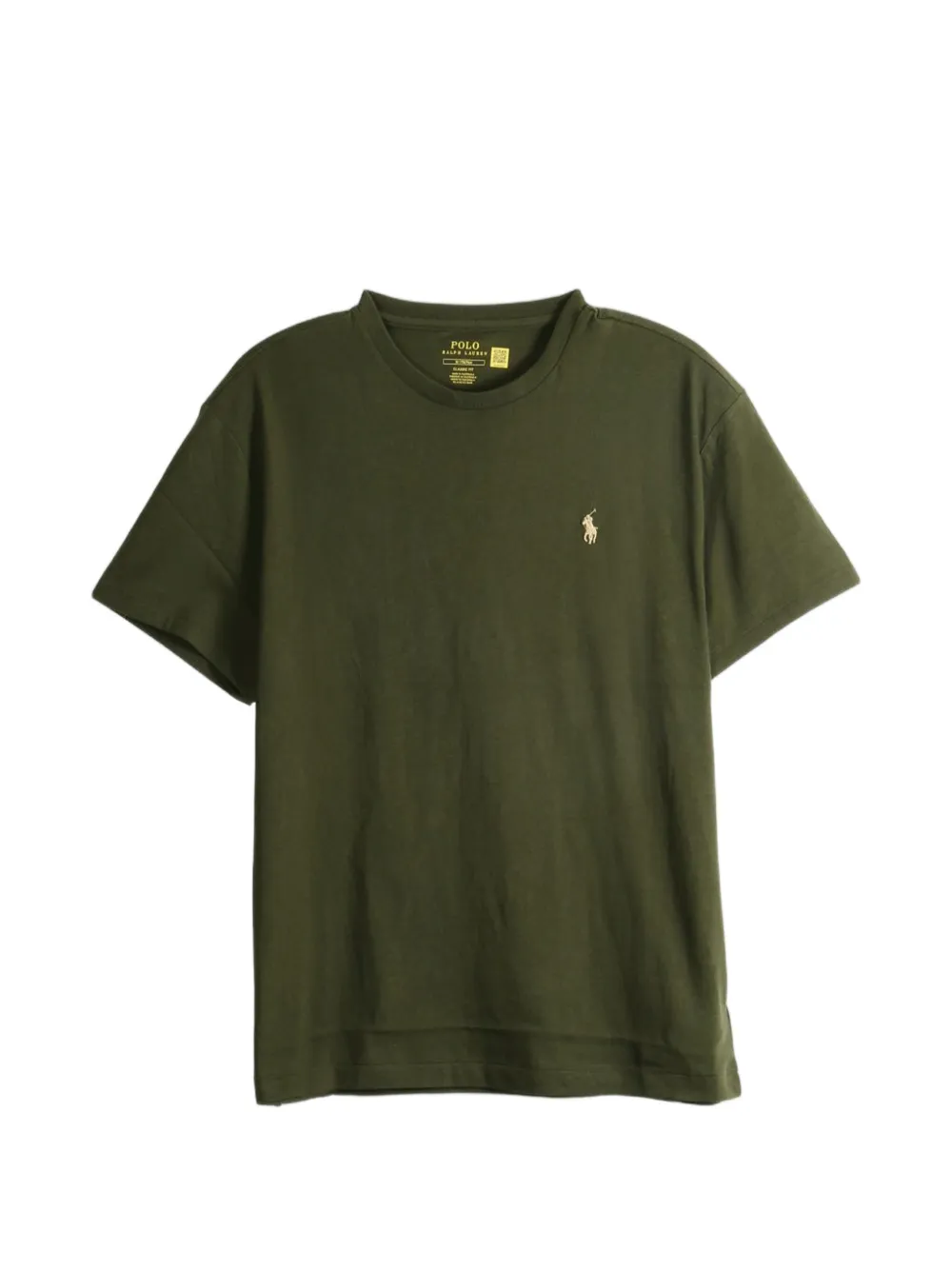 Polo Ralph Lauren logo-embroidered T-shirt - Grün