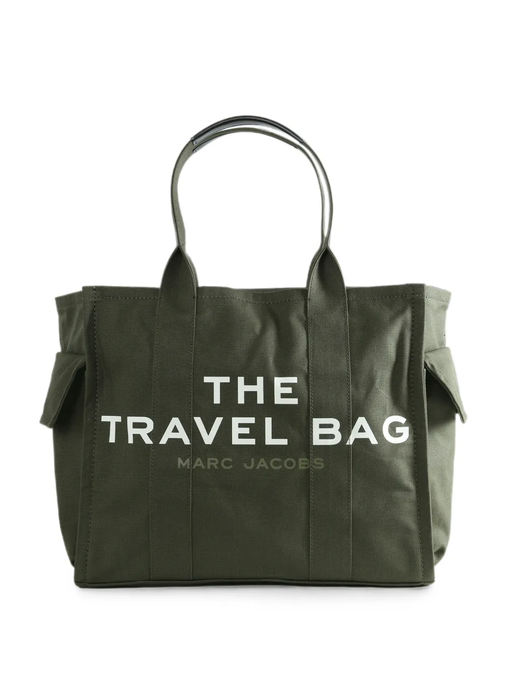 Marc Jacobs logo-print tote bag - Verde