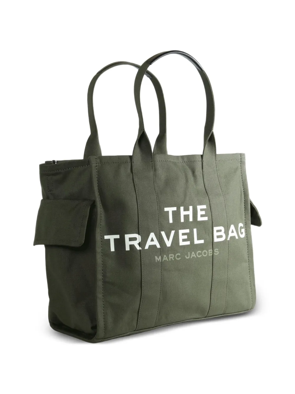 Marc Jacobs Shopper met logoprint Groen