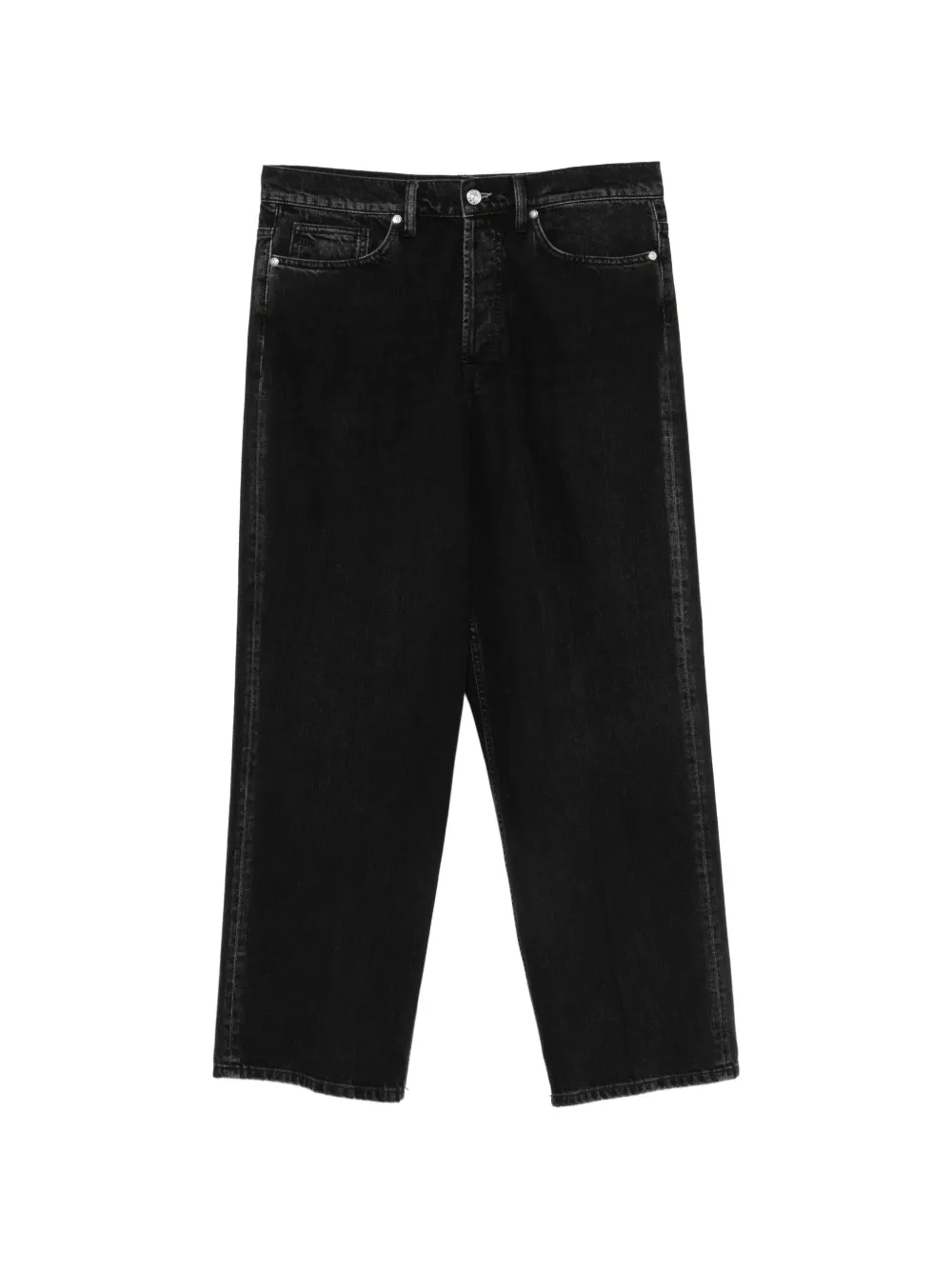 Nine In The Morning belt-loop five-pocket jeans - Nero