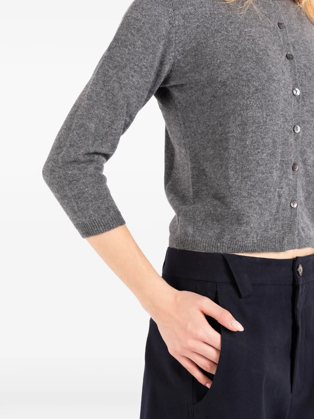 Société Anonyme Ingrid cropped vest met knopen Grijs