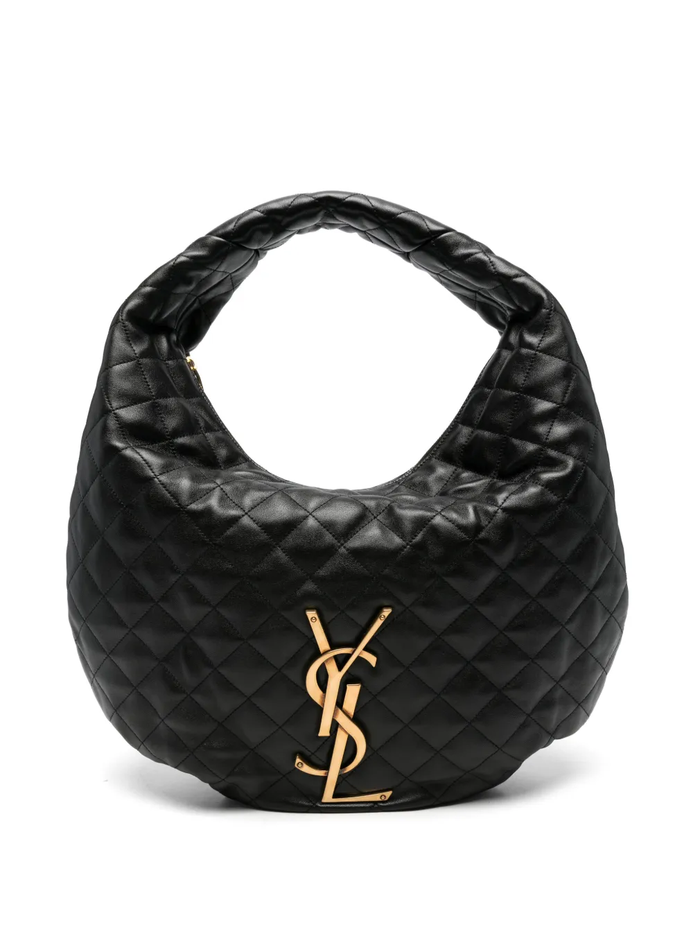 Saint Laurent Icare quilted leather shoulder bag - Nero