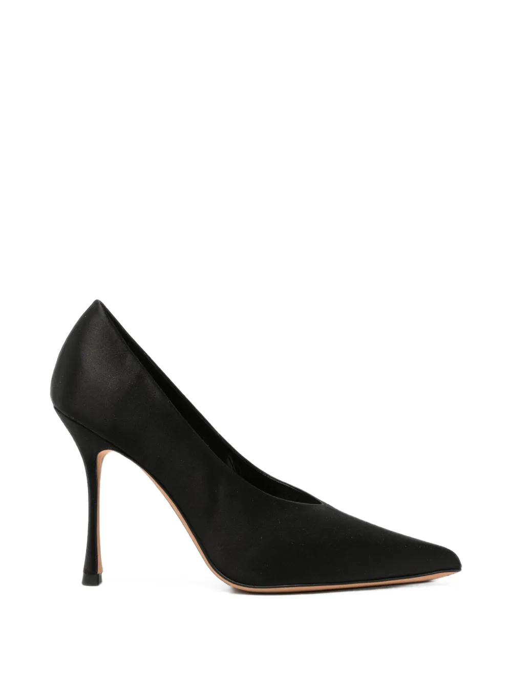 Jude Kiss satin pumps