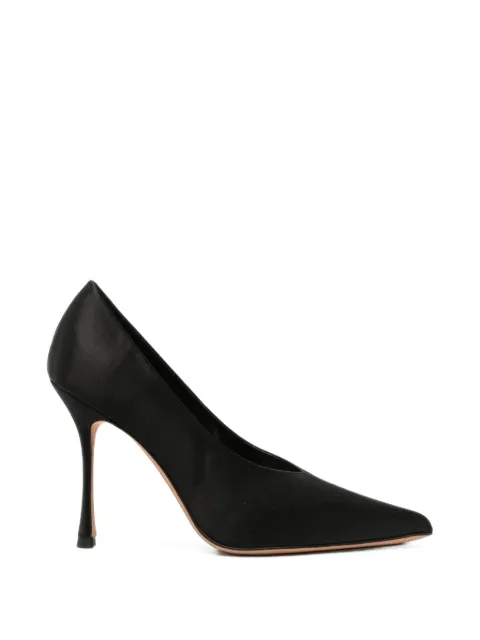 Jude Kiss satin pumps
