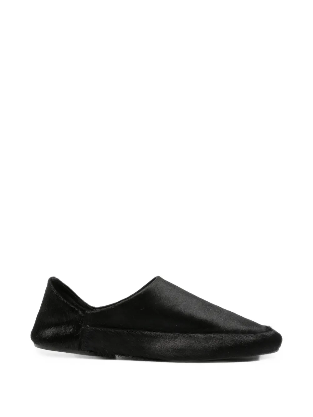Jude Floor pony hair slippers - Nero