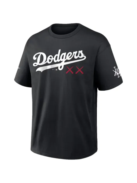 KAWS Los Angeles Dodgers graphic-print T-shirt