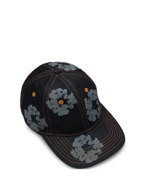 Denim Tears Wreath denim cap