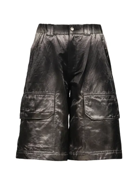 FILTH faded-effect cargo shorts