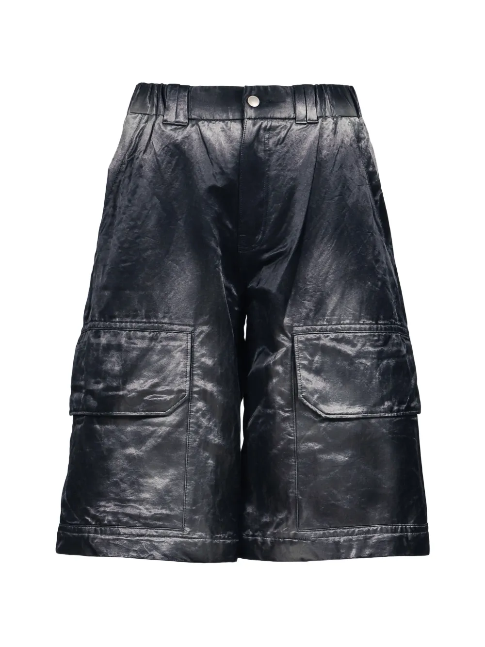 FILTH faded-effect cargo shorts - Schwarz