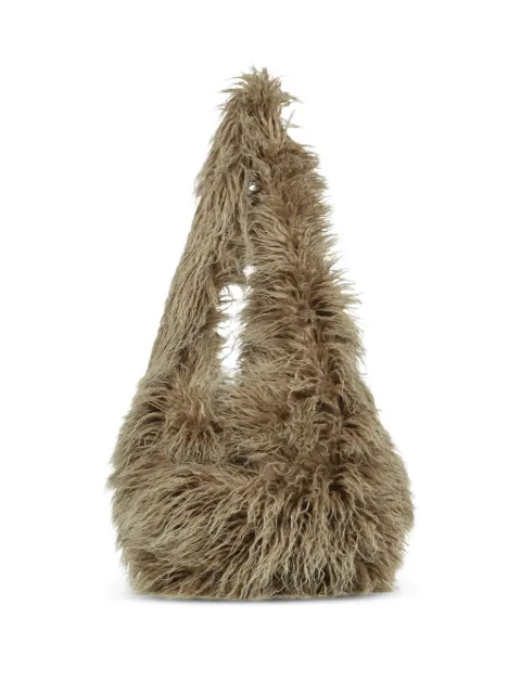 FILTH faux-fur shoulder bag