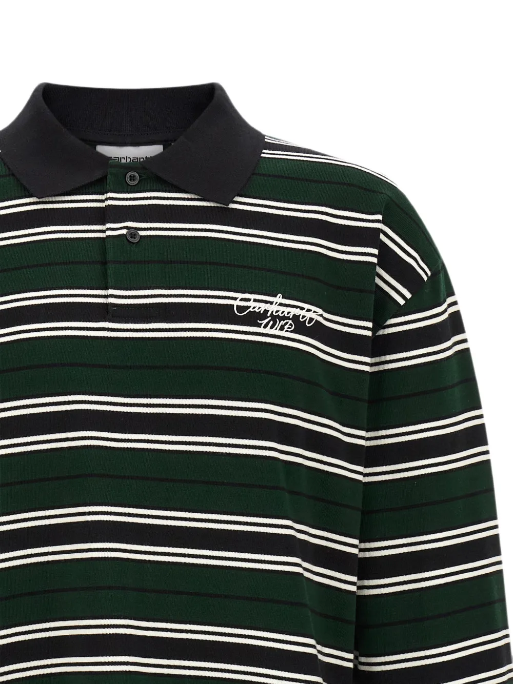 Carhartt WIP L S Devitt Rugby overhemd Groen