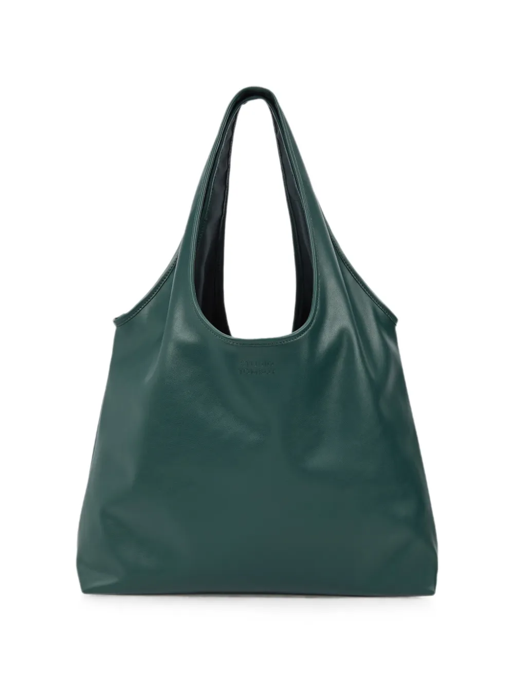 TOMBOY logo-debossed tote bag - Grün