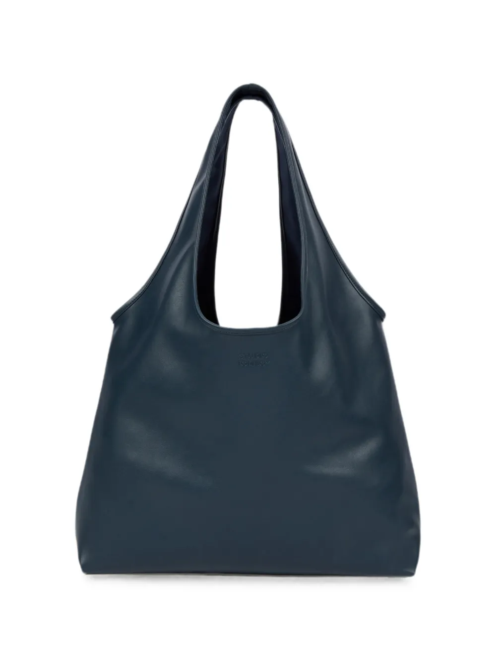 TOMBOY logo-debossed tote bag - Blau
