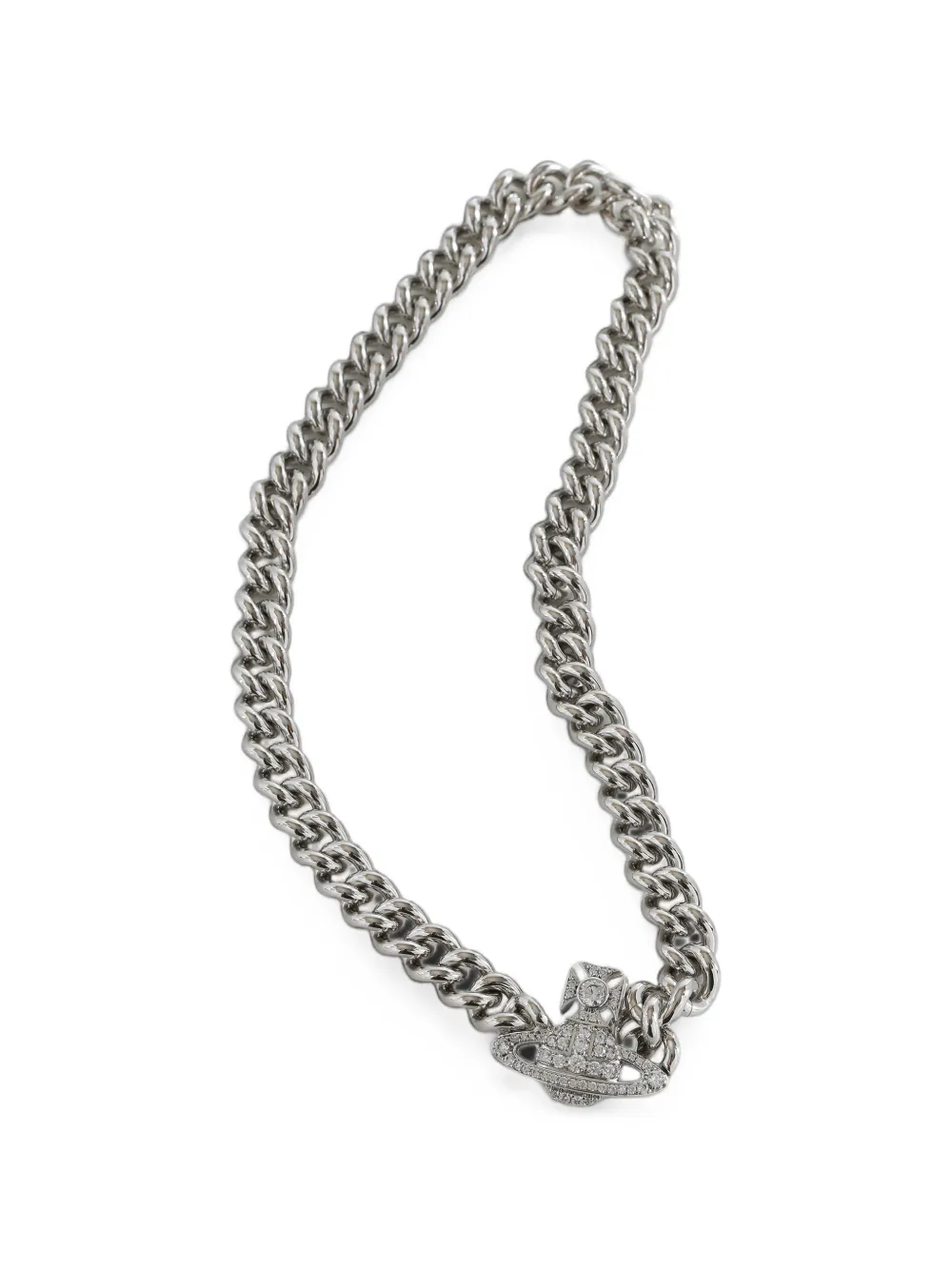 Vivienne Westwood Graziella small choker - Silber