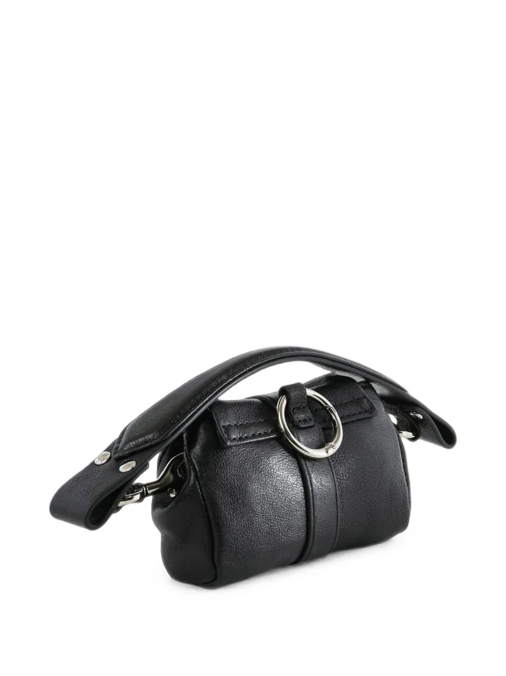 Vivienne Westwood Hazel Treasure leren mini-tas Zwart