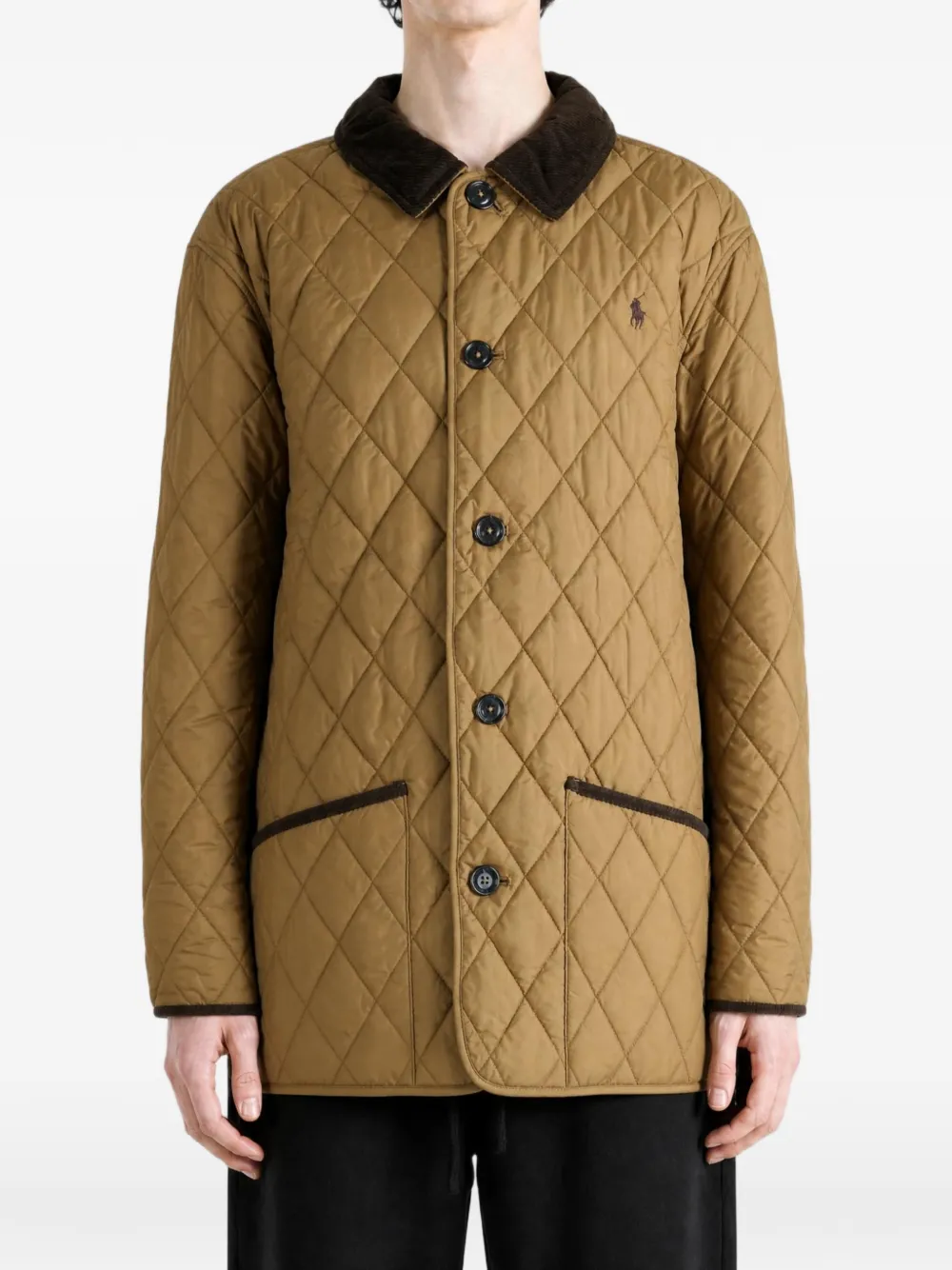 Polo Ralph Lauren The Beaton gewatteerde jas Beige