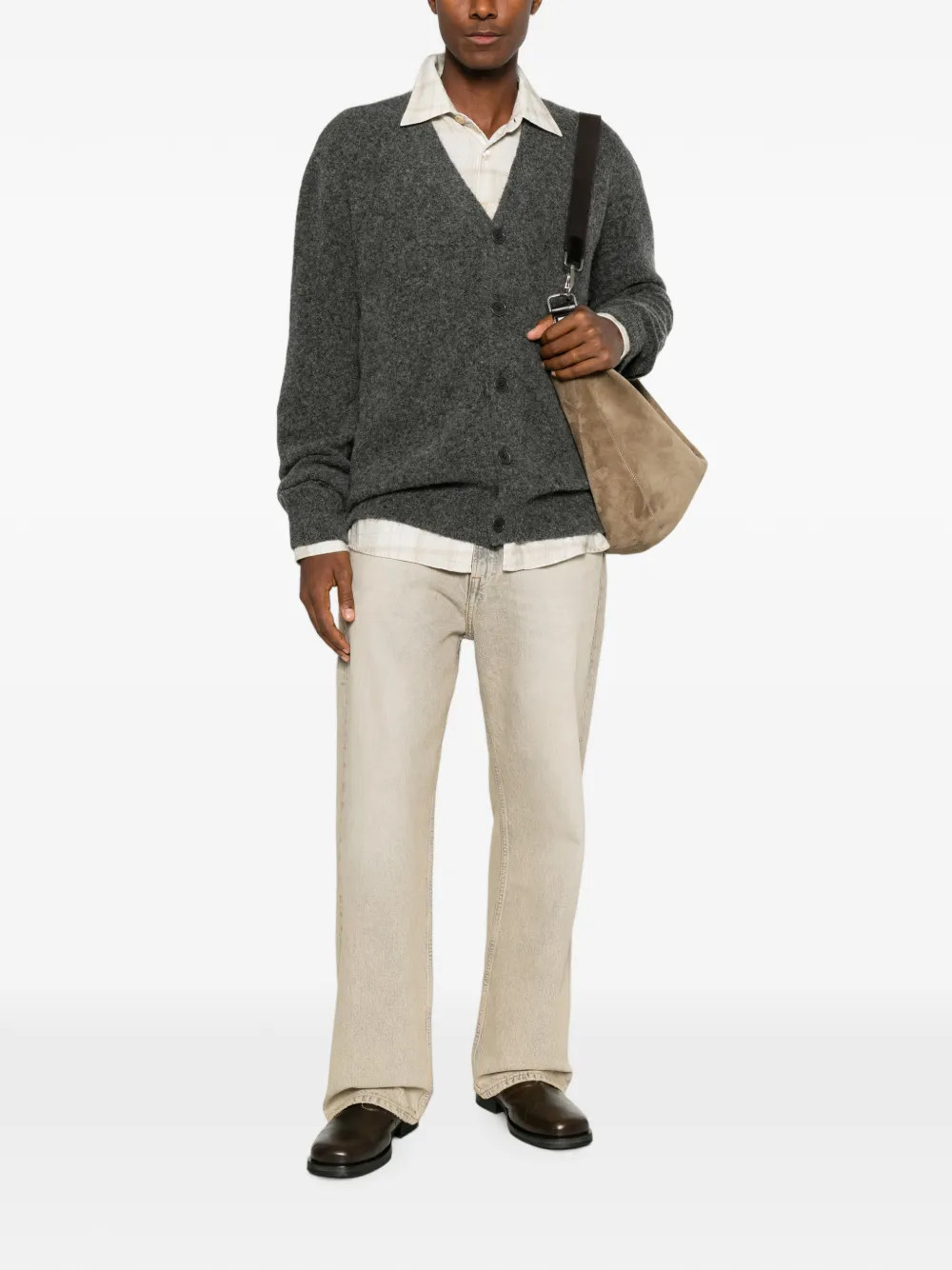 A.P.C. Vest met knoopsluiting Grijs