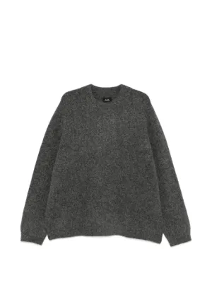 Stüssy Pigment Dyed LS Thermal Sweater | Grey | FARFETCH