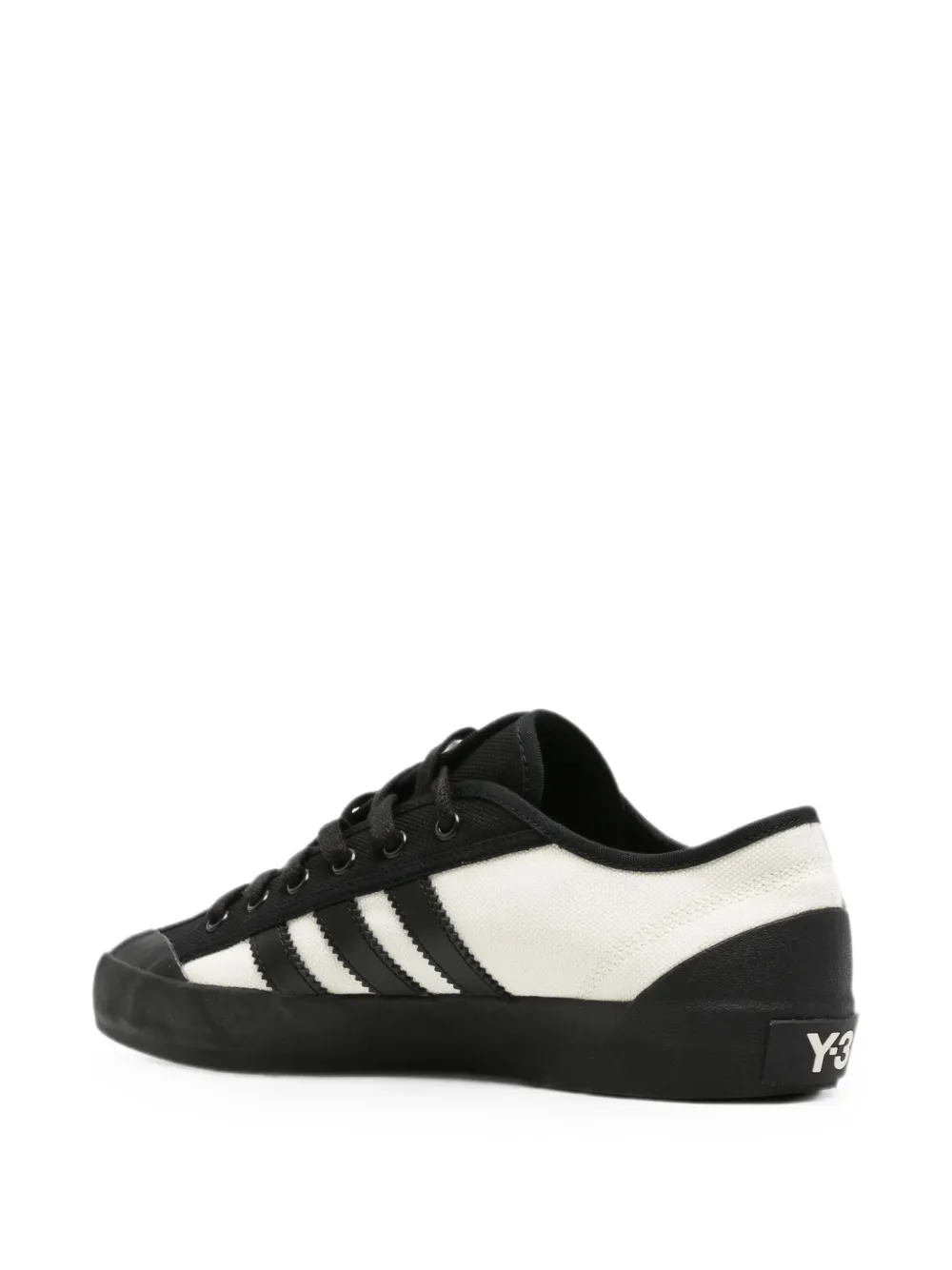 Y-3 Nisi signature-detail panelled sneakers Wit