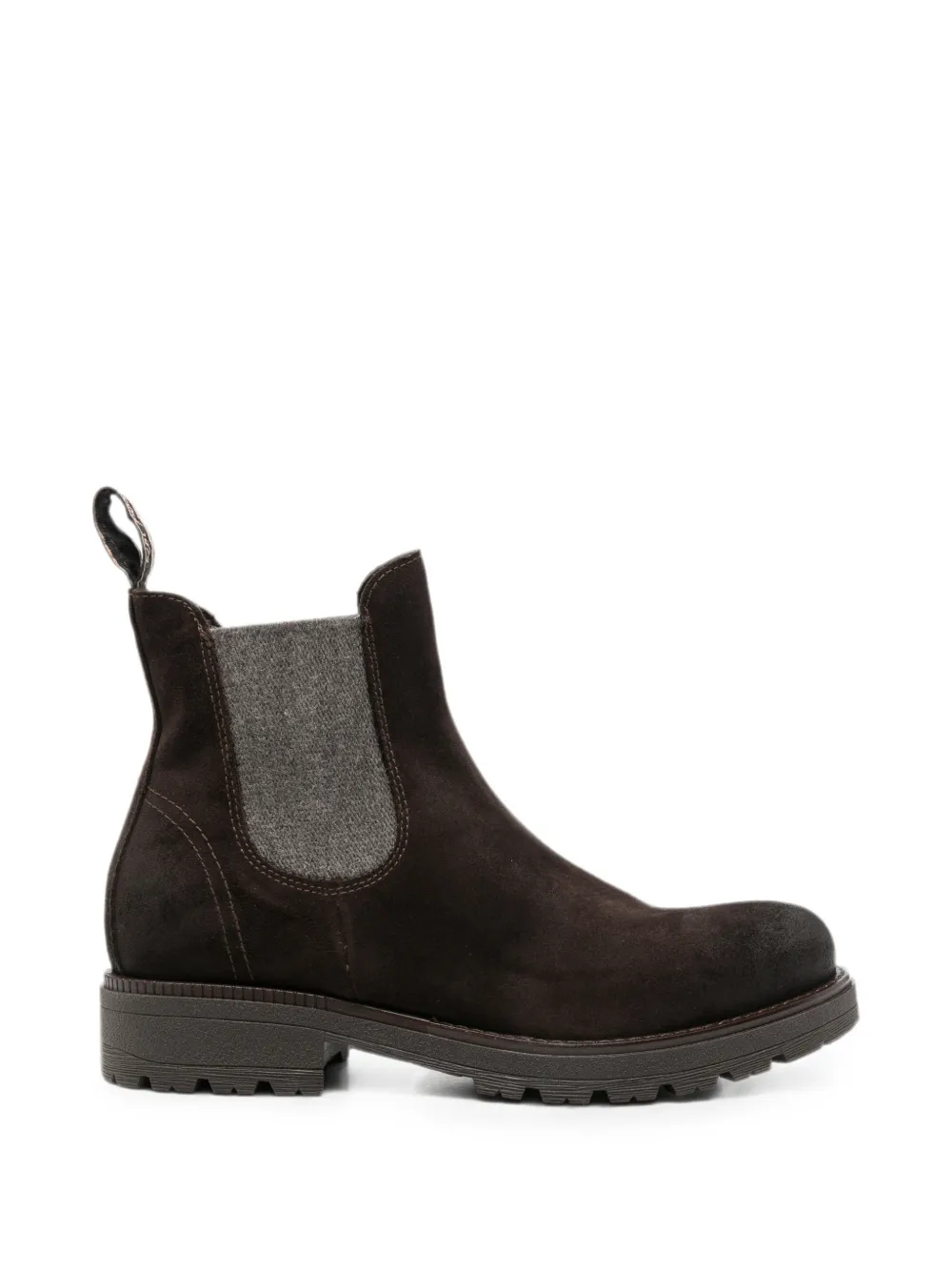 NERO GIARDINI elasticated-side Chelsea boots Bruin