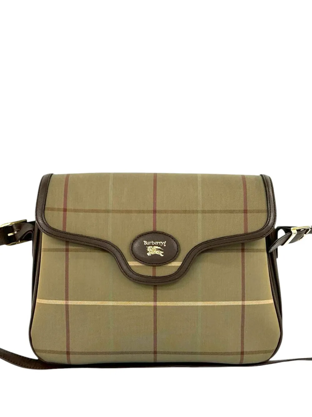 Burberry Pre-Owned 20th Century Vintage Check Canvas crossbody bag - Braun