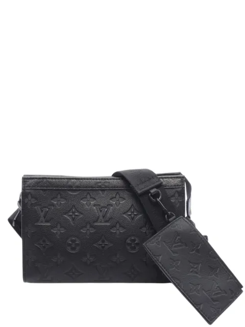 Louis Vuitton Pre-Owned 2020-2026 Monogram Shadow Gaston Wearable Wallet crossbody bag