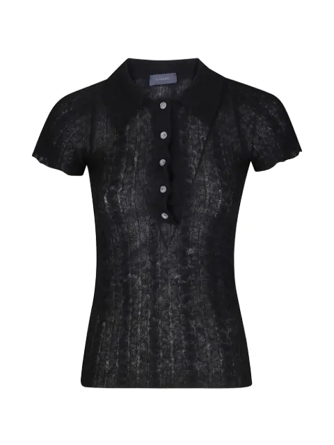 Haikure Laurie short-sleeve sweater