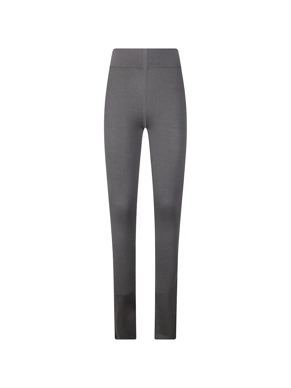 Rick Owens high-waisted wool leggings - Grigio