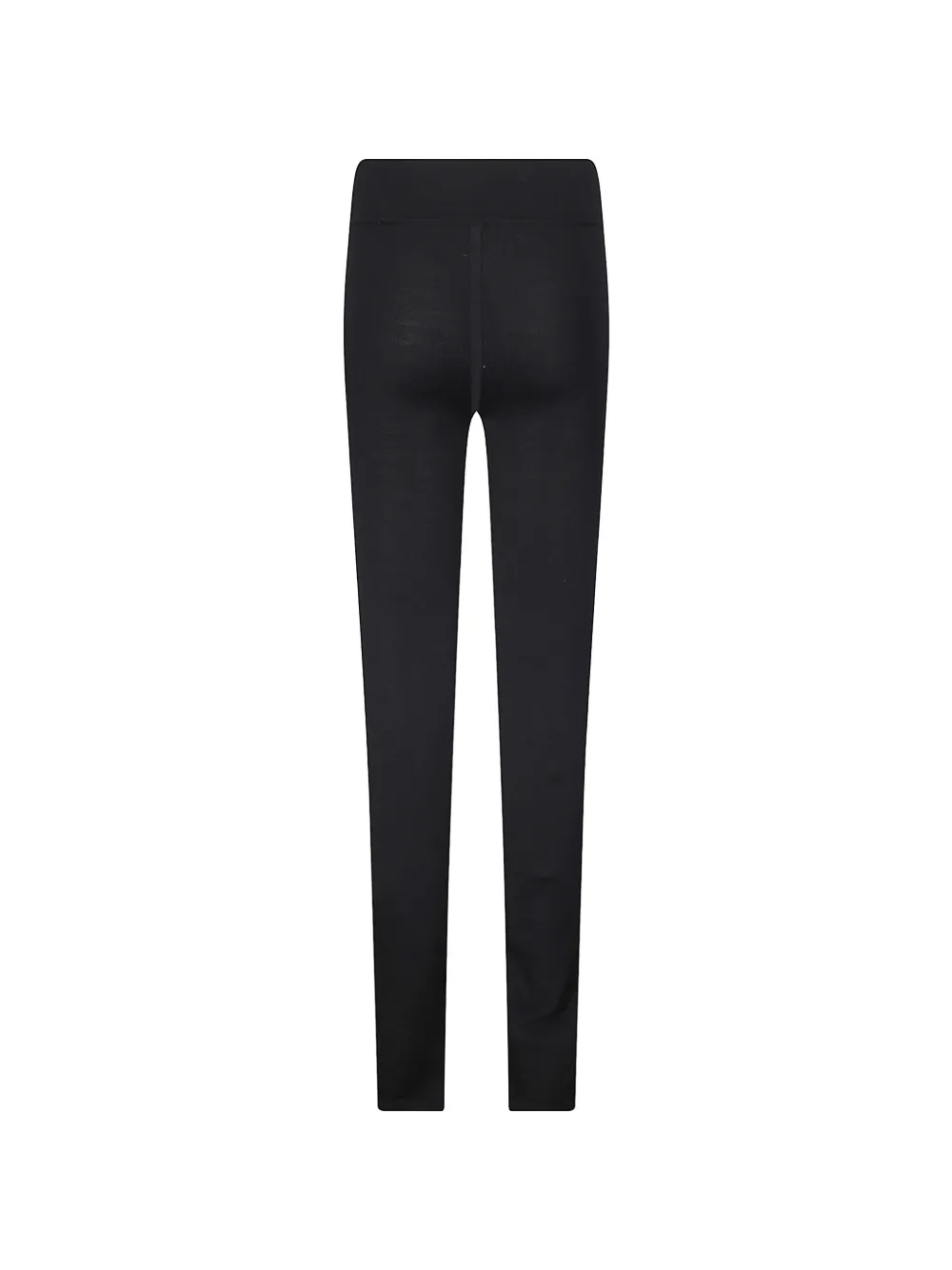 Rick Owens high-waisted wool leggings Zwart