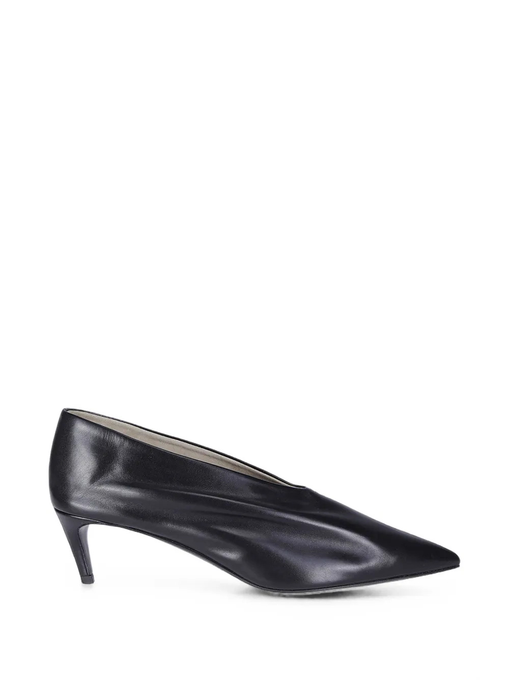 KHAITE Miriam lage pumps Zwart