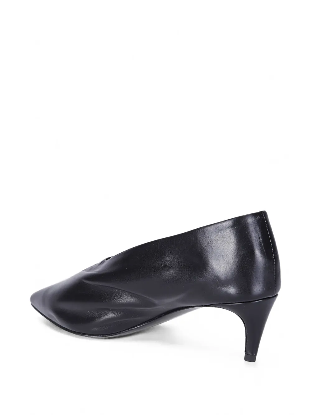 KHAITE Miriam lage pumps Zwart