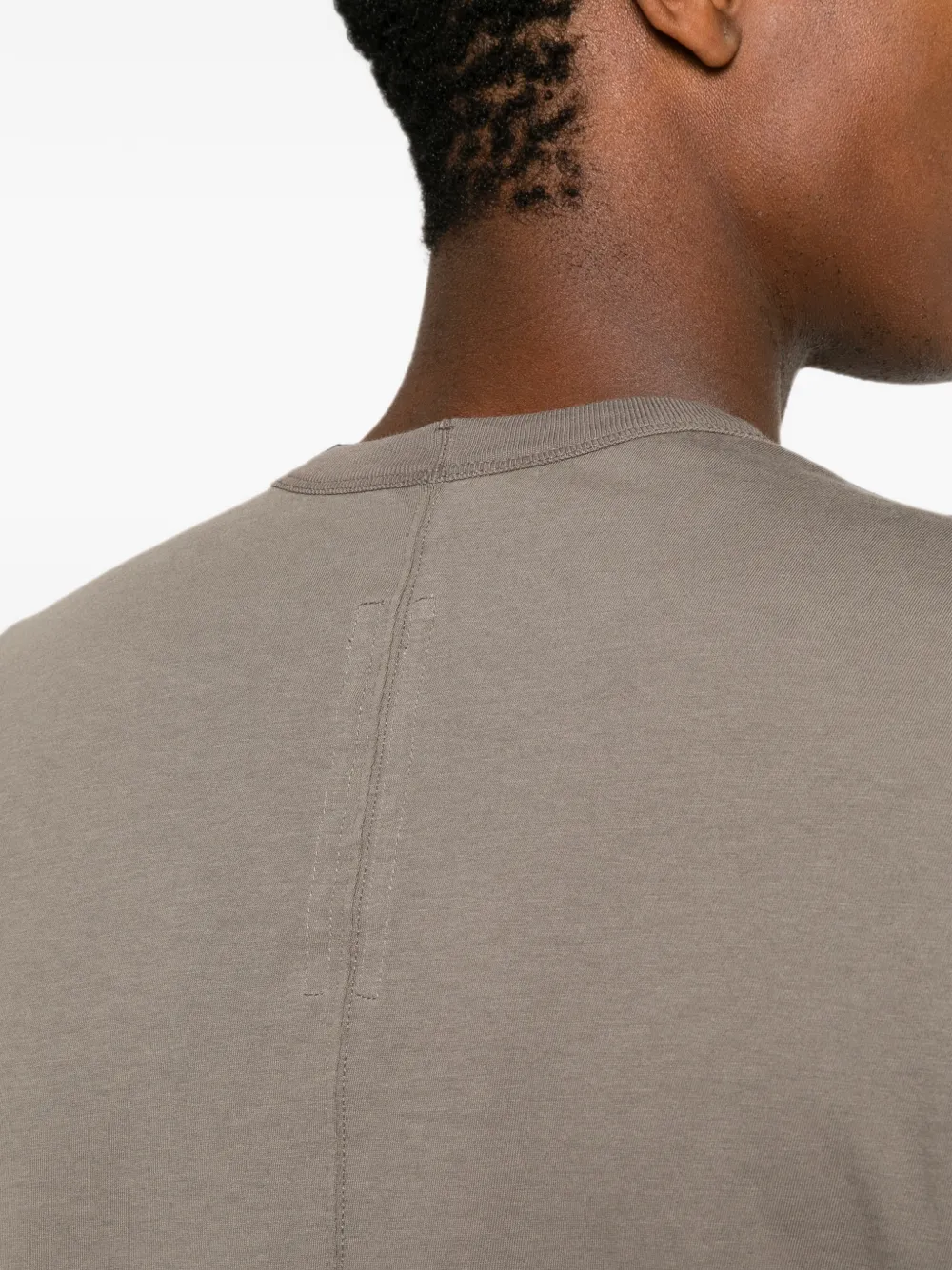 Rick Owens T-shirt met lange mouwen Grijs