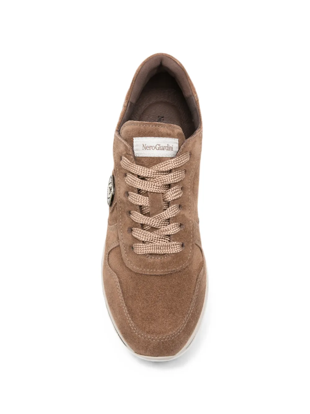 NERO GIARDINI logo-plaque platform sneakers Bruin