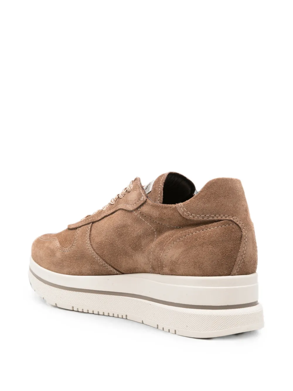 NERO GIARDINI logo-plaque platform sneakers Bruin