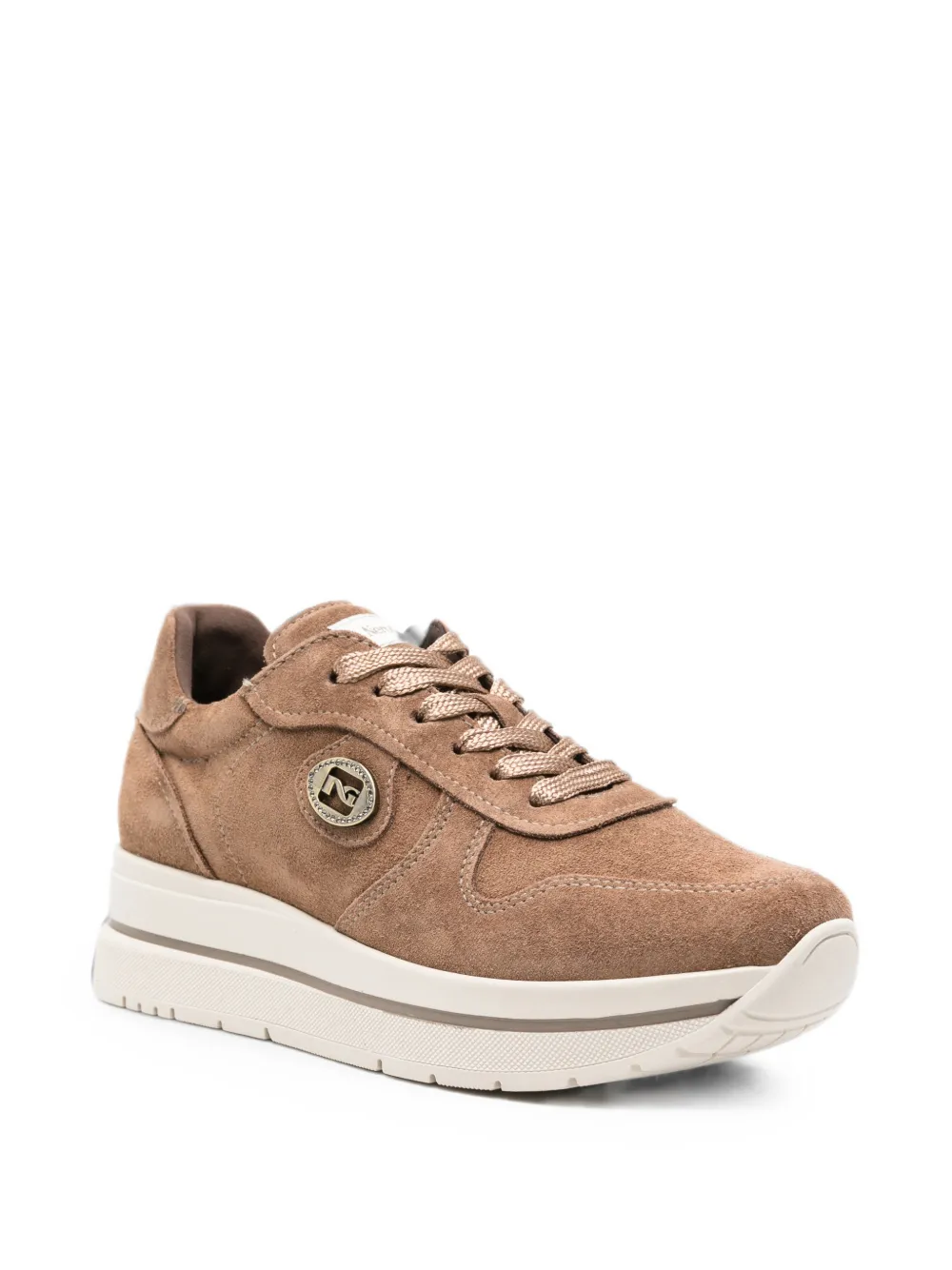 NERO GIARDINI logo-plaque platform sneakers Bruin