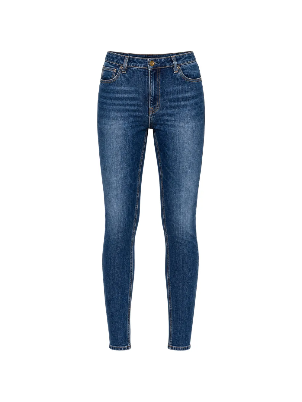 Elisabetta Franchi Jeans con effetto schiarito - Blu