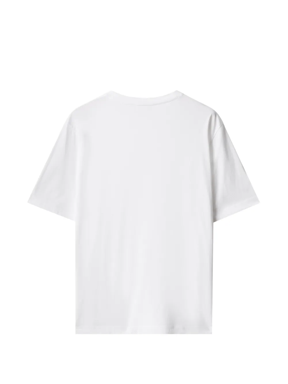 Maison Kitsuné Profile Fox T-shirt Wit