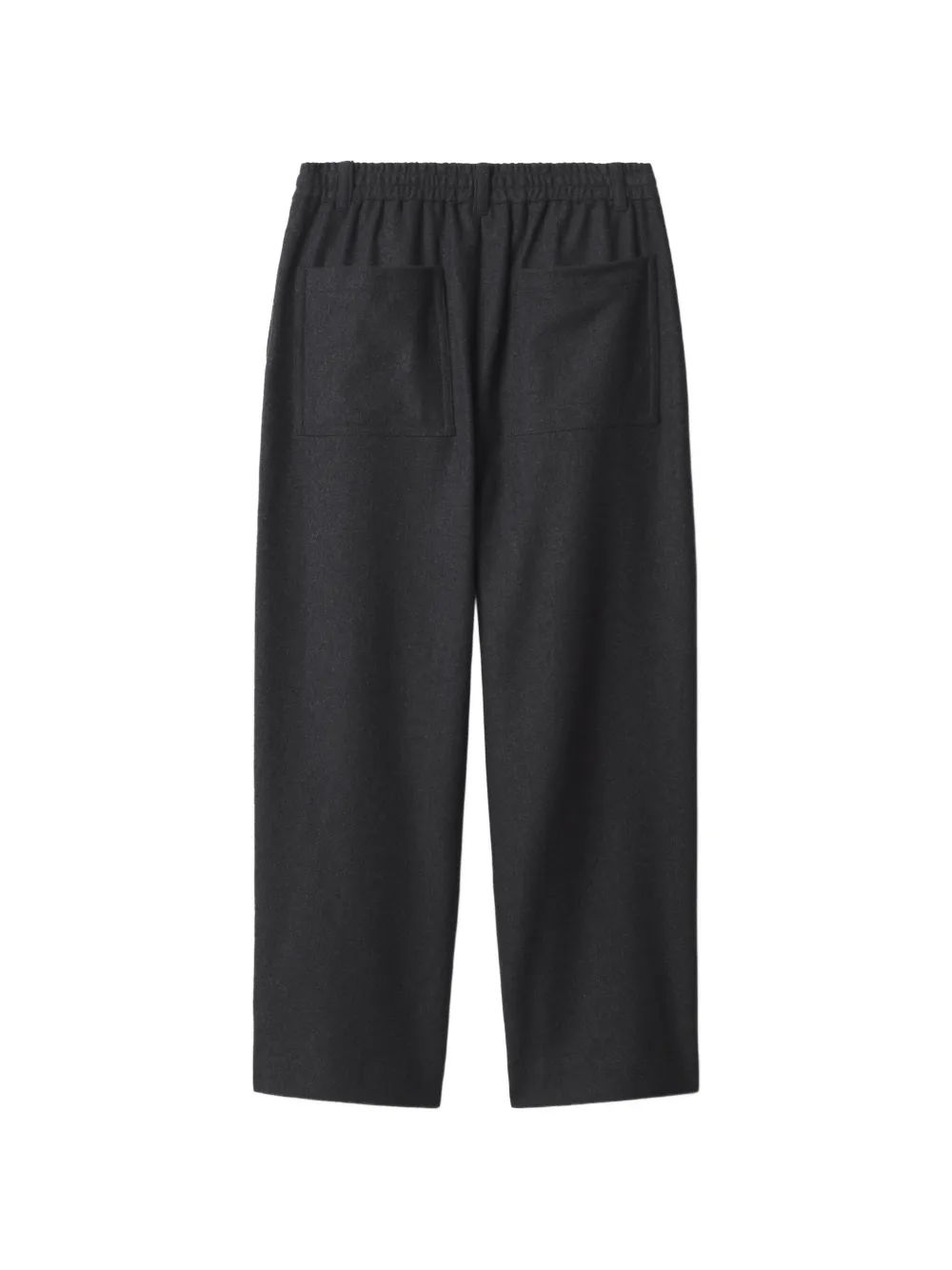 Maison Kitsuné Wollen plooibroek Grijs