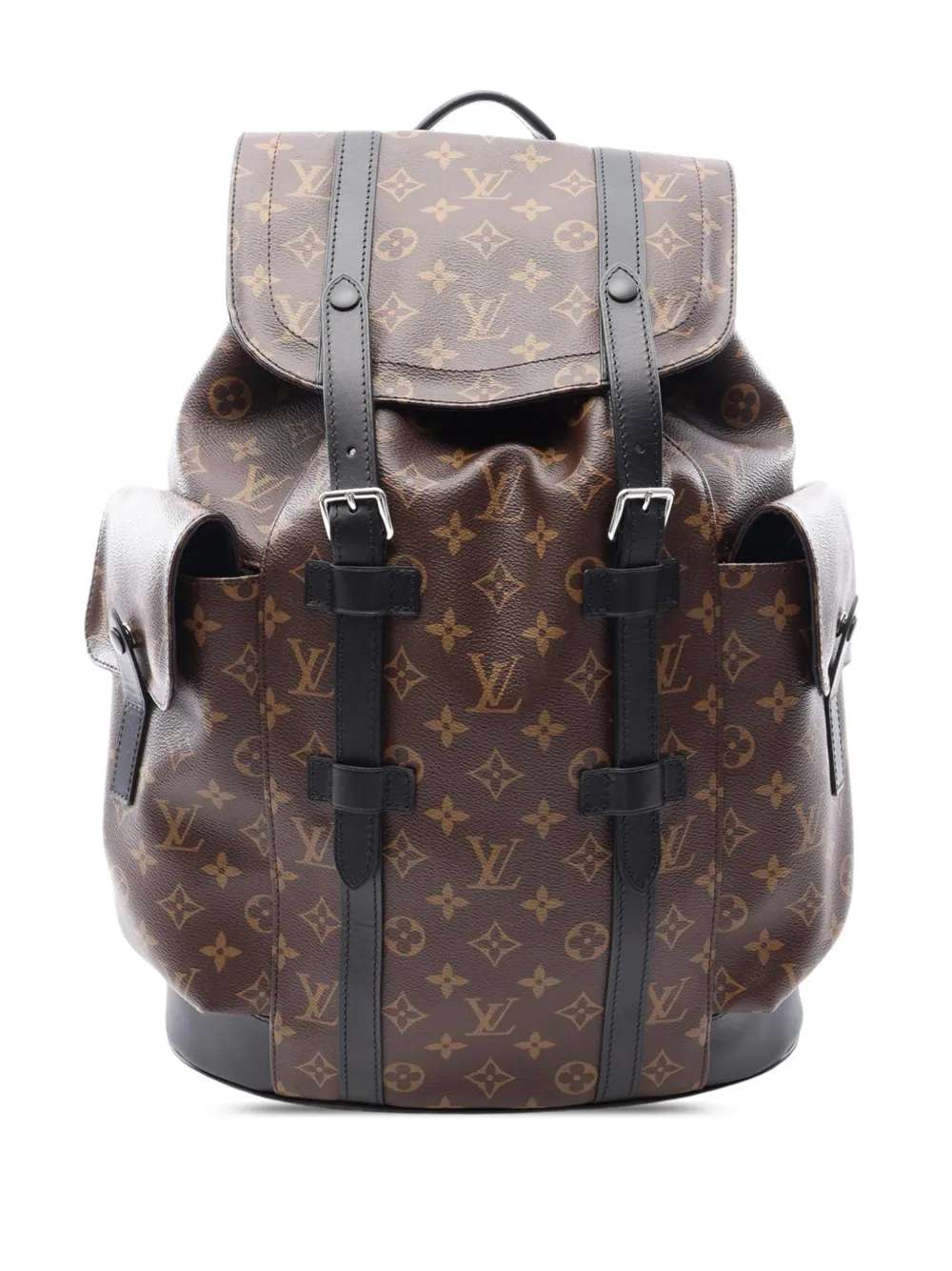 Louis Vuitton Pre-Owned 2000-2026 Monogram Macassar Christopher MM backpack - Marrone